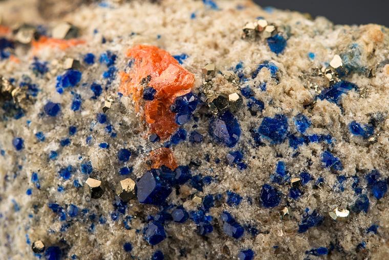 SODALITE with WURTZITE and PYRITE